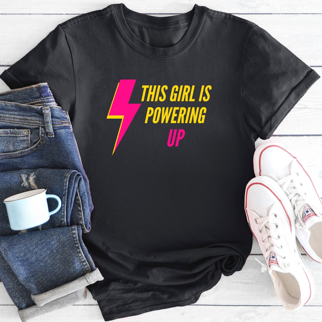 Girl Powering Up | Menopause T-Shirt