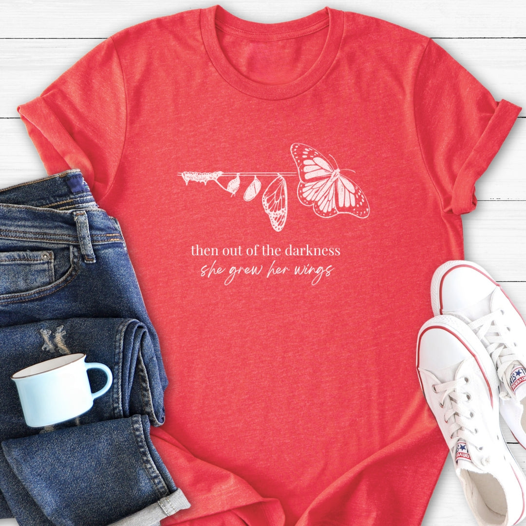 She Grew Wings | Menopause T-Shirt