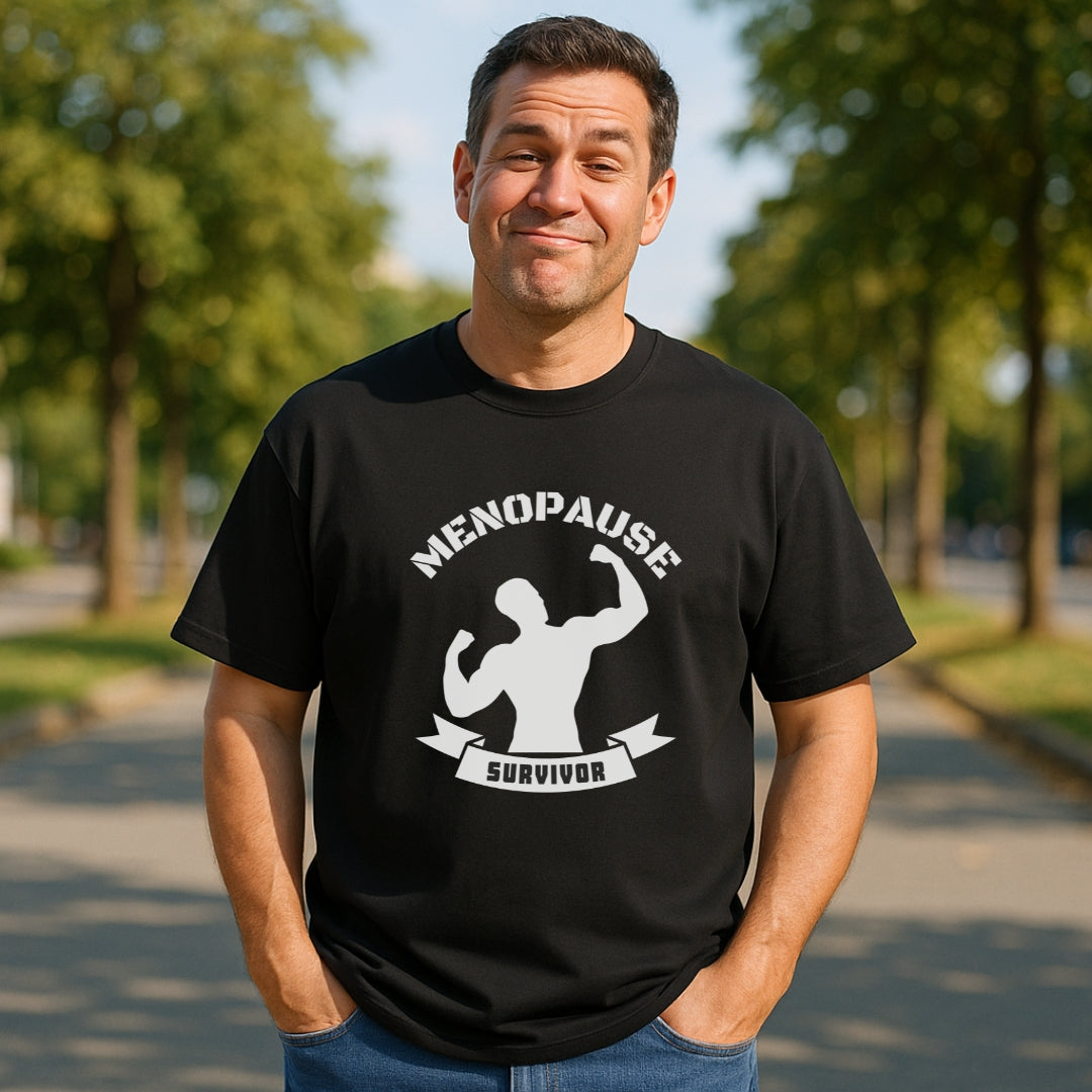 Menopause Survivor Husband | T-Shirt