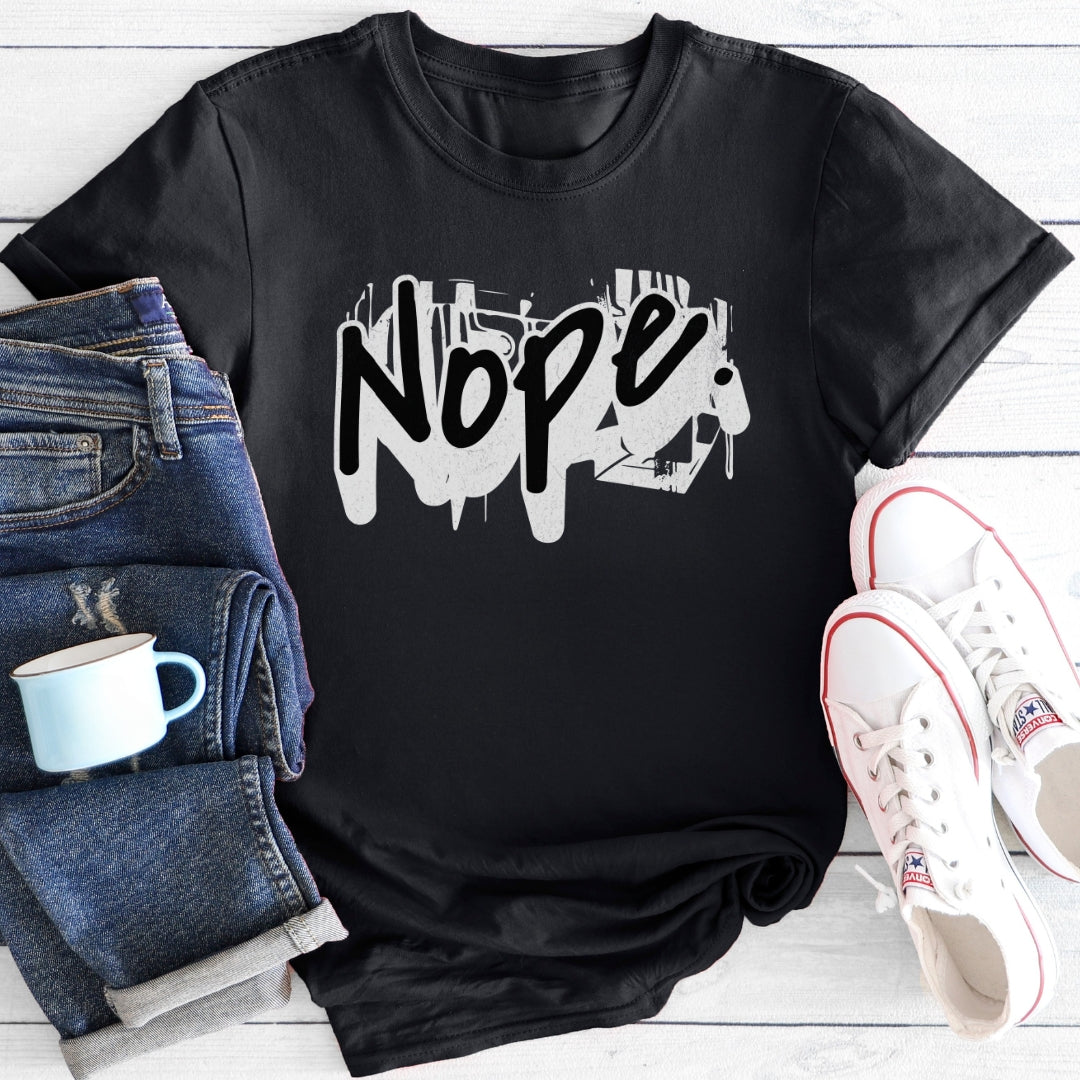Nope (Graffiti style) | T-Shirt