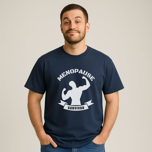 Menopause Survivor Husband | T-Shirt