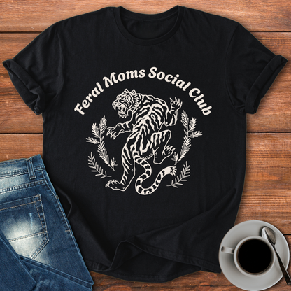 Feral Moms Social Club | T-shirt