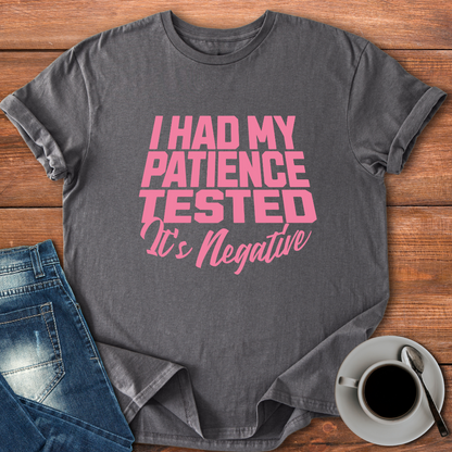 Patience Negative | T-shirt