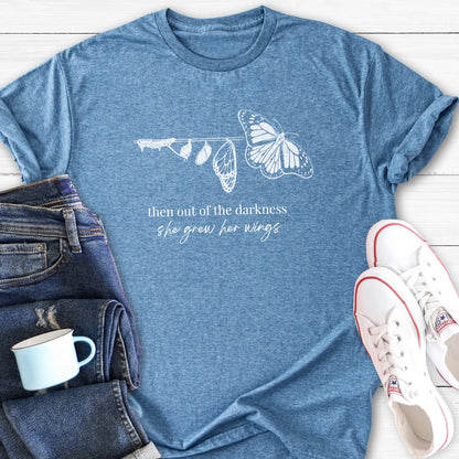 She Grew Wings | Menopause T-Shirt