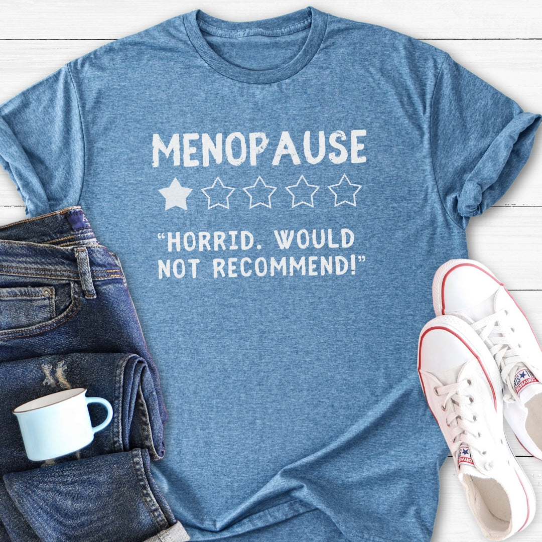 Menopause 1 Star | Funny Menopause T-Shirt