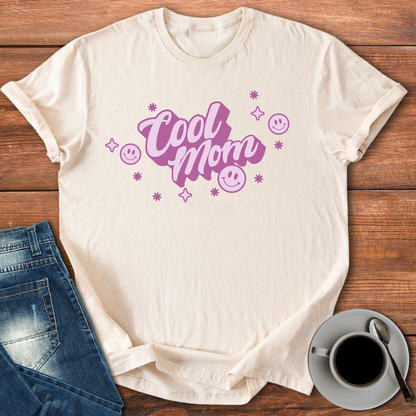 Cool Mom (Smiley Face) | T-shirt