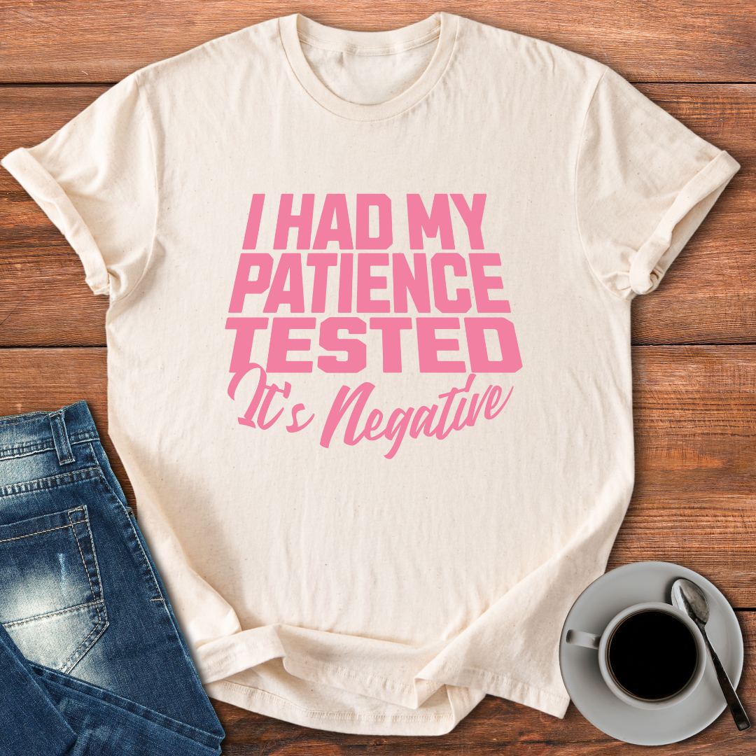 Patience Negative | T-shirt