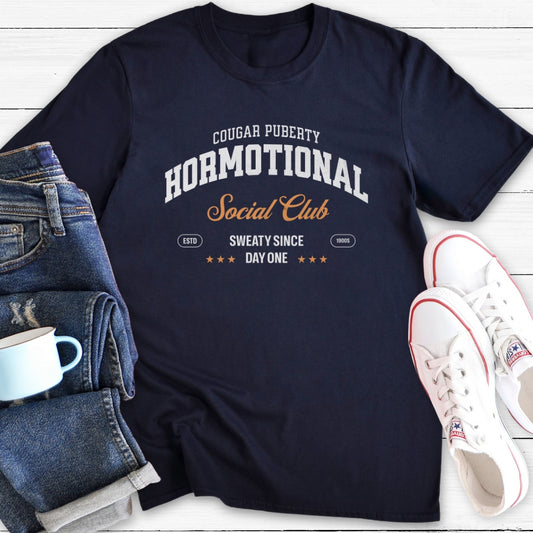Hormotional Social Club | Funny Menopause T-Shirt