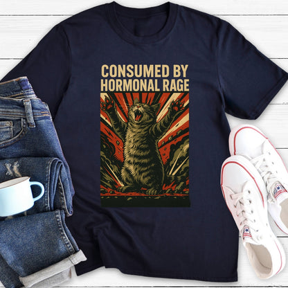Hormonal Rage Cat | T-Shirt