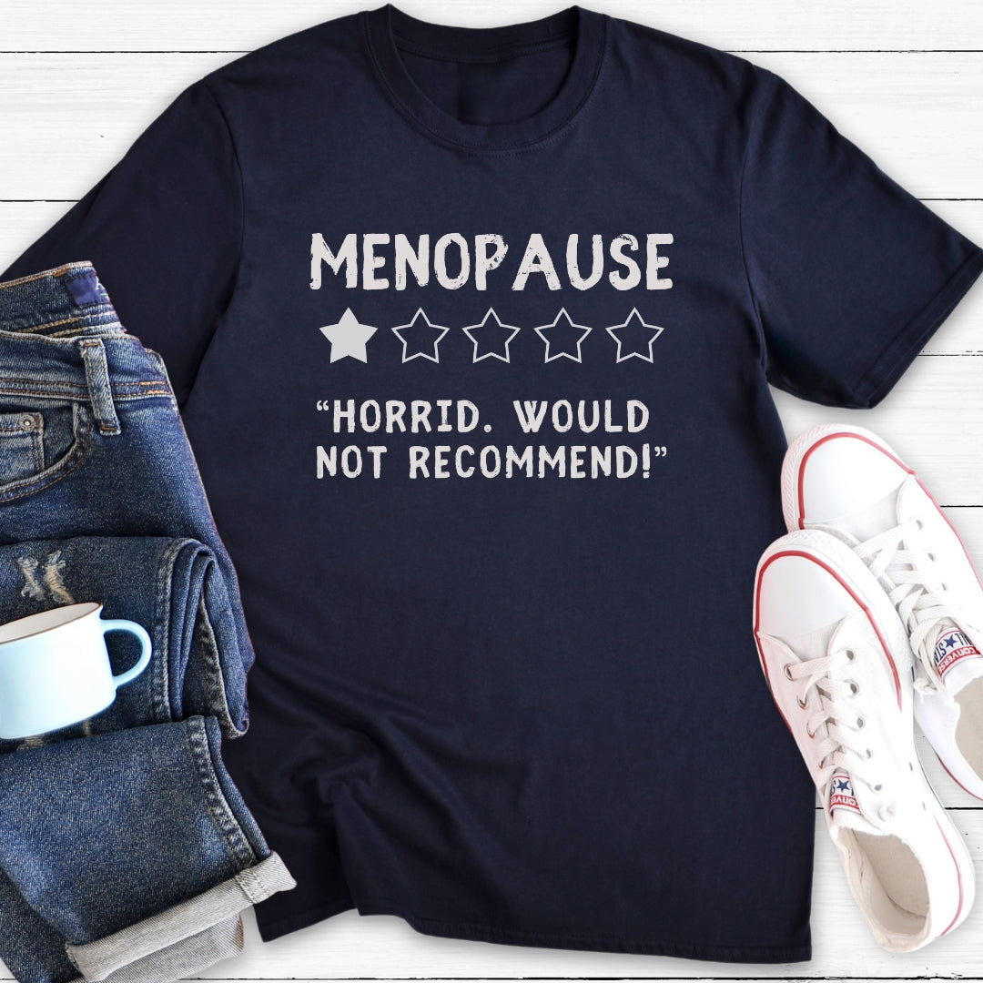 Menopause 1 Star | Funny Menopause T-Shirt