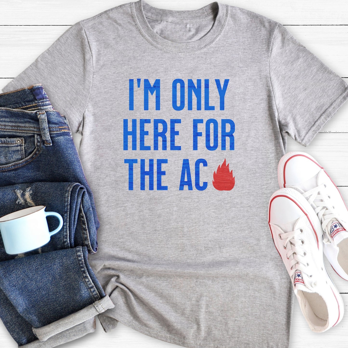 Only Here For The AC | T-Shirt