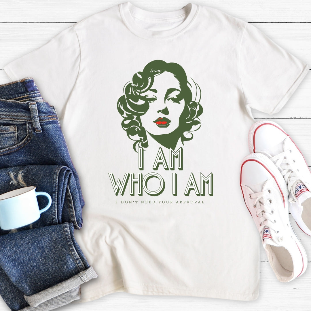 I am who I am (art deco) | T-Shirt