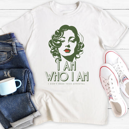 I am who I am (art deco) | T-Shirt