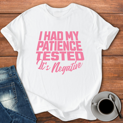 Patience Negative | T-shirt